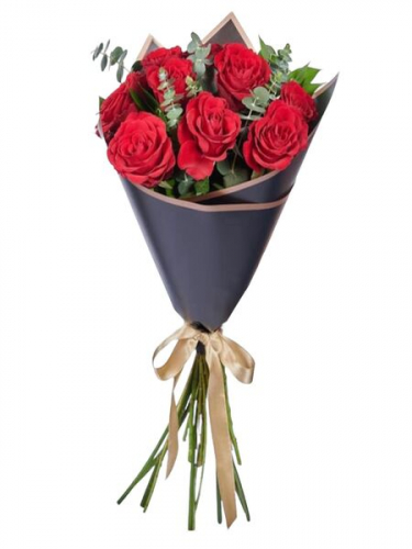 9 Kırmızı Gül Buket